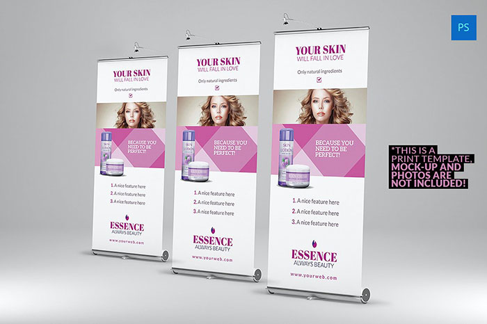 Beauty Care Roll-Up Banner 2