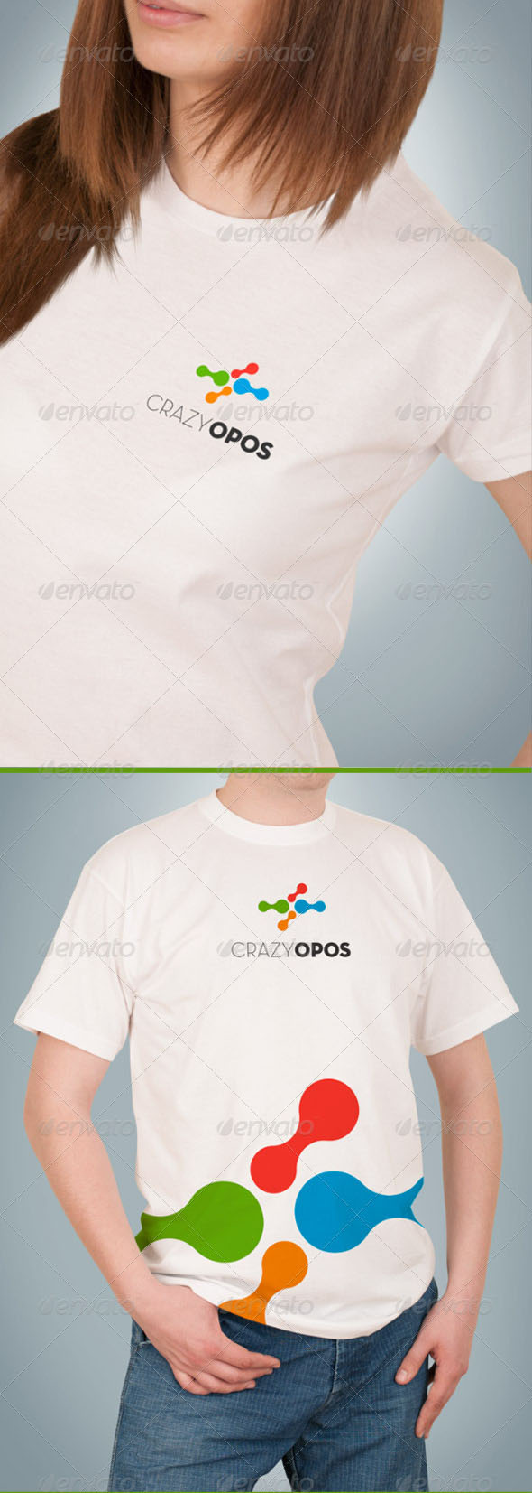 Realistic T-Shirt Mockup