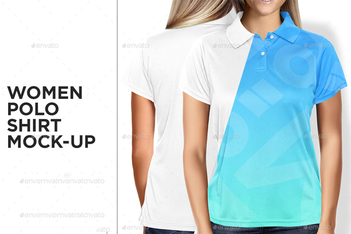 Polo Shirt Template for Women