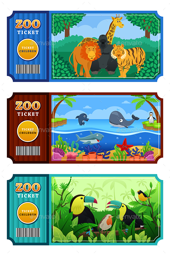 Zoo Ticket Design