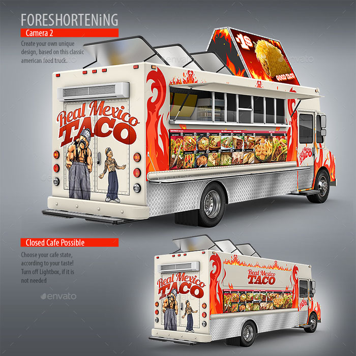 Taco Truck Mockup