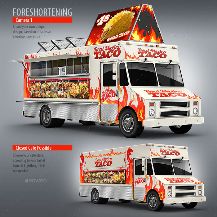 Taco Truck Mockup