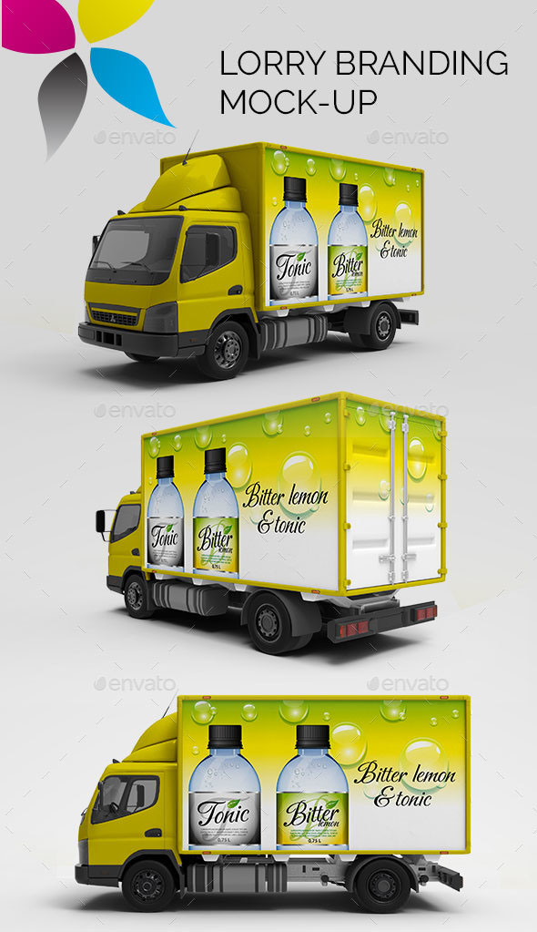 Lorry Mockup