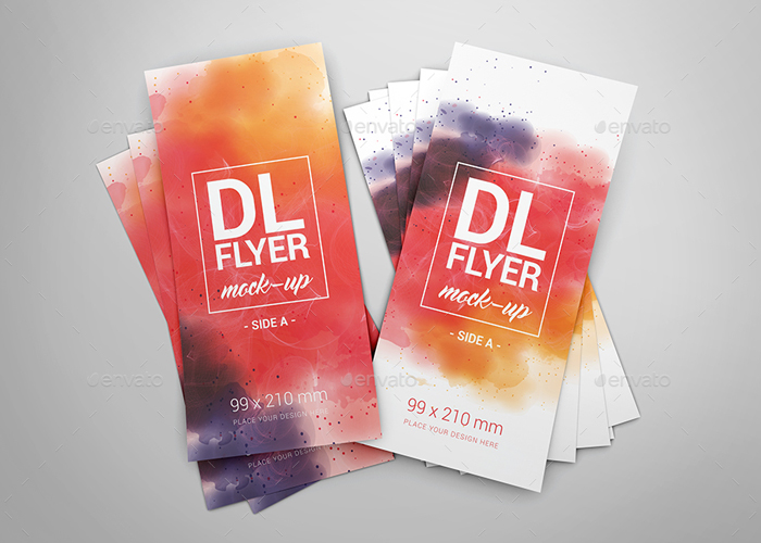 Premium DL Flyer Mock-Ups