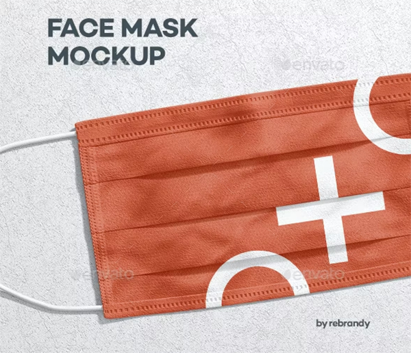 Face Mask Photoshop Mockup