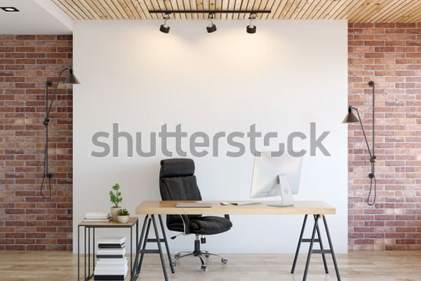 Office Wall Mockup