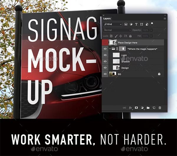 Smart Signage Mockup