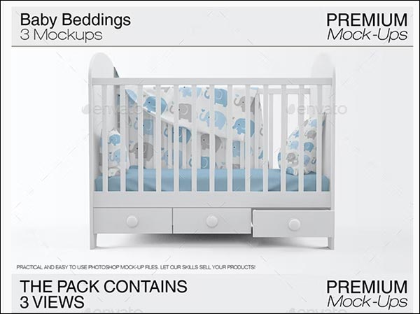 Baby Crib Mockups