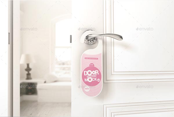 Door Hanger PSD Mockups