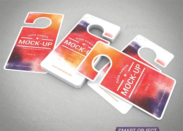 Door Hanger Mock-Ups Design