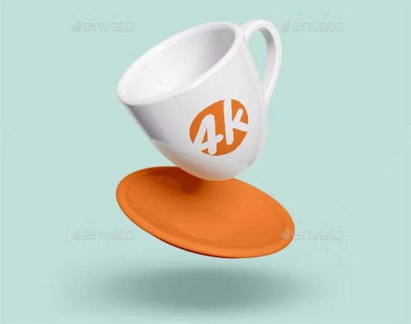 Coffee Mug PSD Mockup