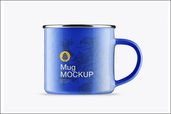 Metal Mug Mockup