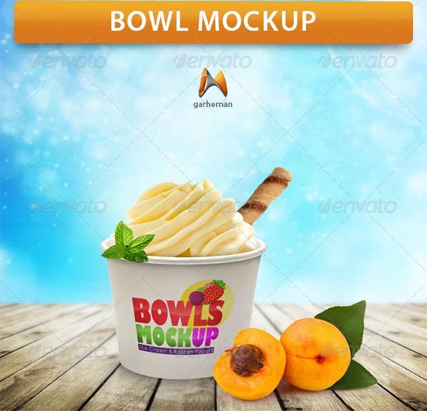 Bowl Mockup Template