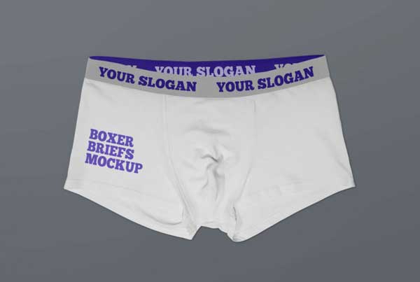 Free Men’s Boxer Briefs Mockup Set