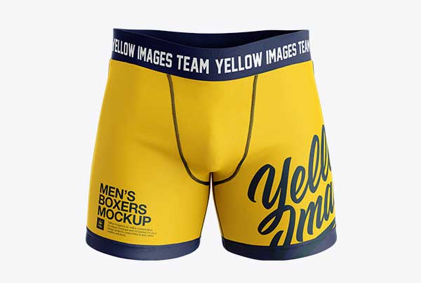 Free Boxer Briefs Mockup