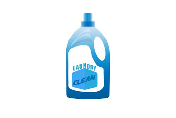 Blank Dish Soap Bottle Mockup