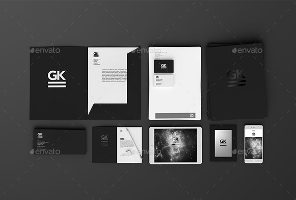 Stationery Branding Identity Mock-Up