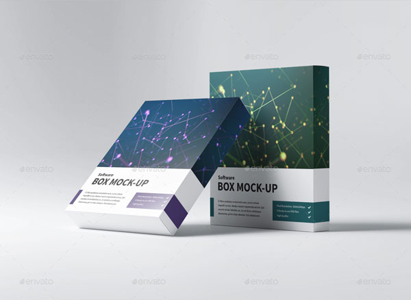 Software / Product Box Mock-Up