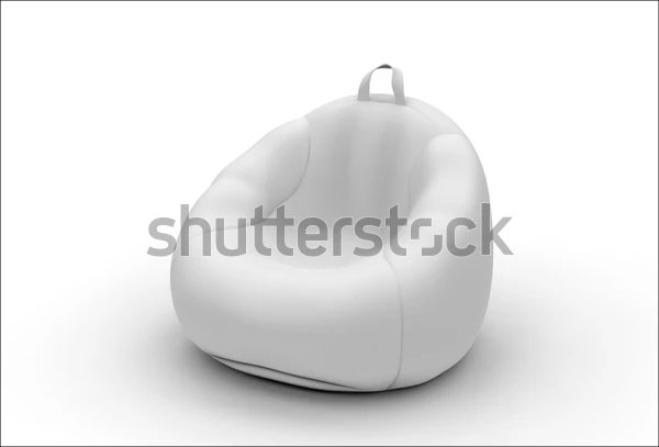 Bean Bag for Branding Mockup