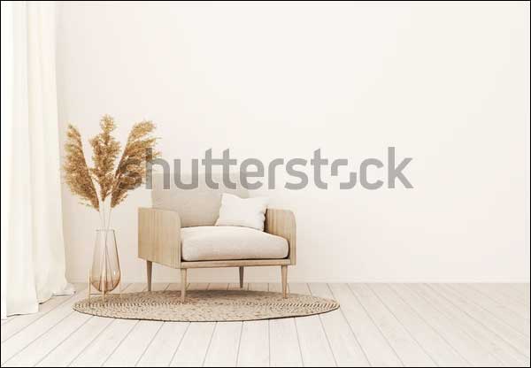 Living Room Armchair Mockups