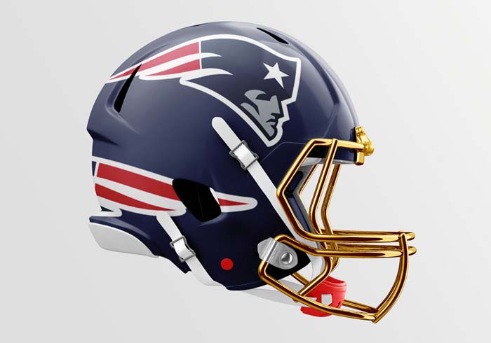 American Football Helmet Mockup