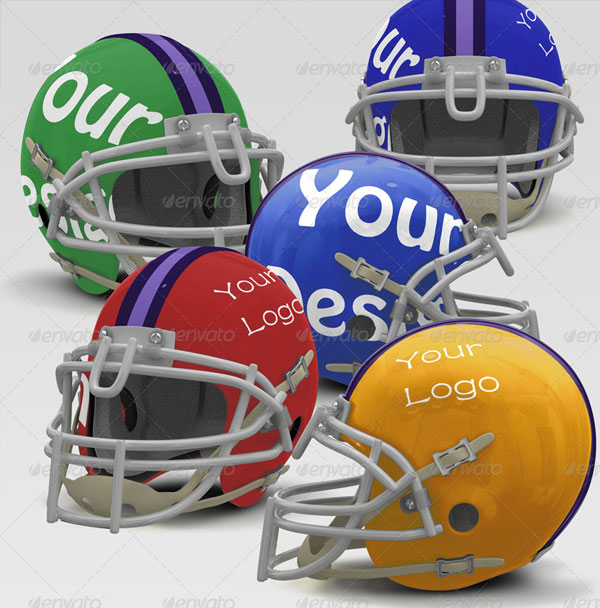 Best Football Helmet Mock-up