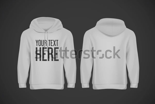 Man Gray Hoodie Mockups