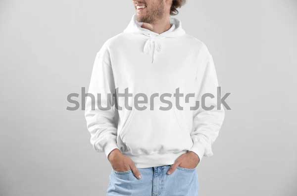 Printable Man Hoodie Mockups