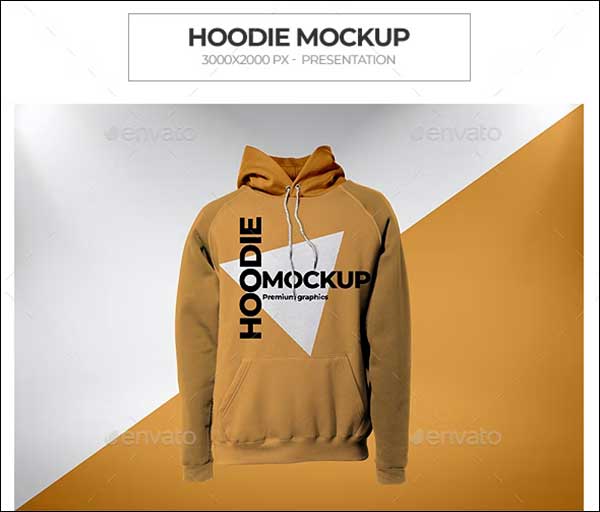 Sample Men Hoodie Mock-up