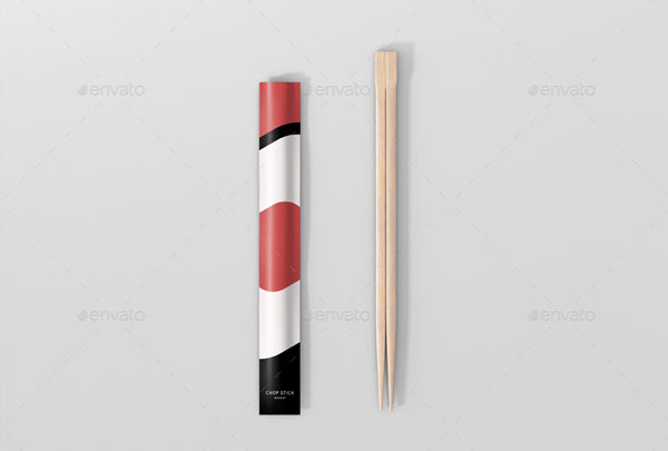 Chopsticks Mockup