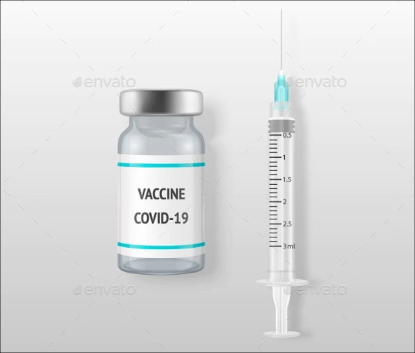 Sample Vaccine Vial Mockups