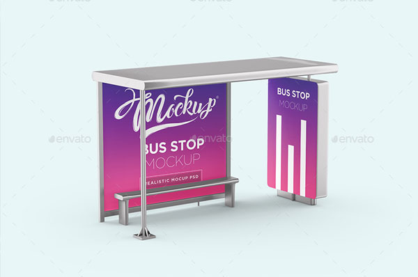 Bus Stop Mockups