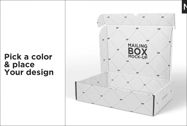 Download Mailing Box Mock-up