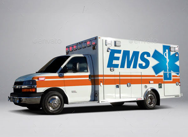 Ambulance wrap MockUp