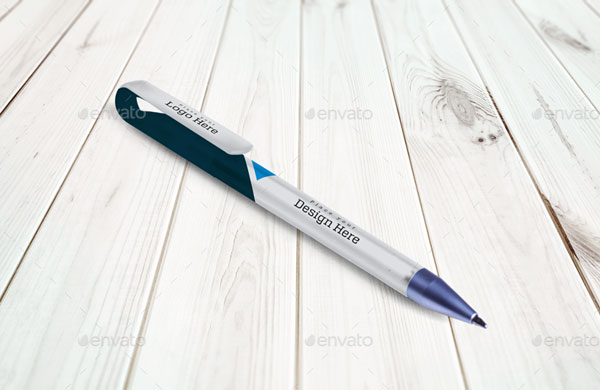 Ballpoint Pen Mockup Design