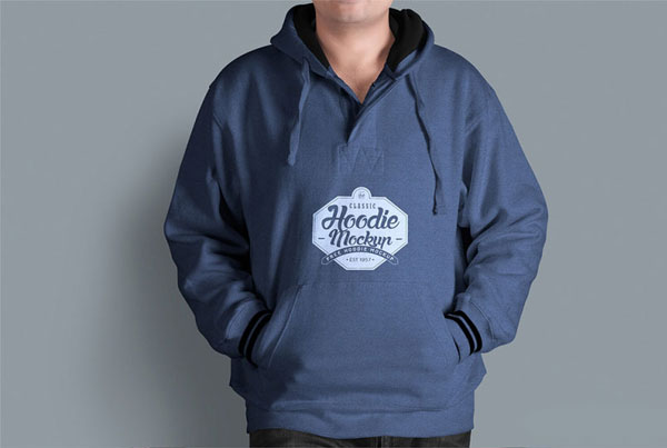 Free Sample Men Hoodie Mockup