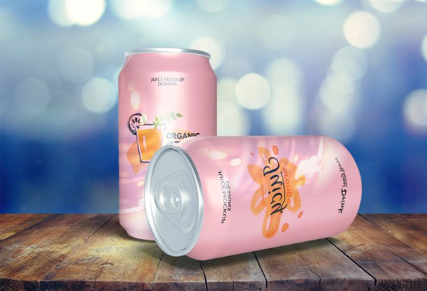 Soda Drink Can Mock-Ups