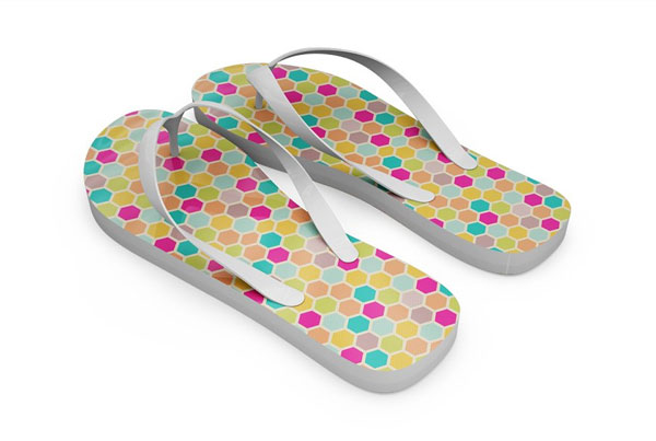 Flip-Flops Slipper Mockup Template