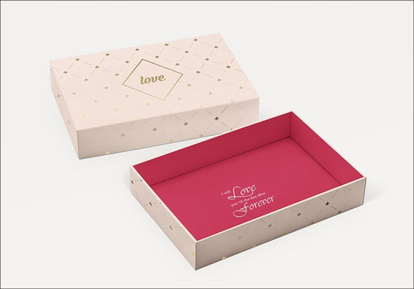 Gift Box Sizes Mock-up