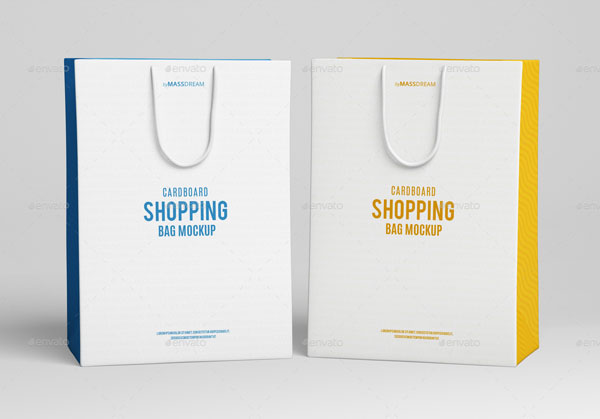 Gift Shopping Bag Mock-Up