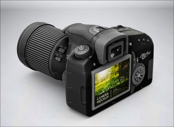 DSLR Camera Mockup