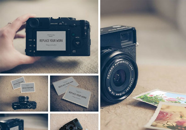 Vintage Camera Mockups Bundle