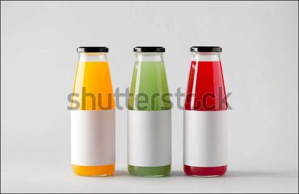 Juice Bottle Mock-Up