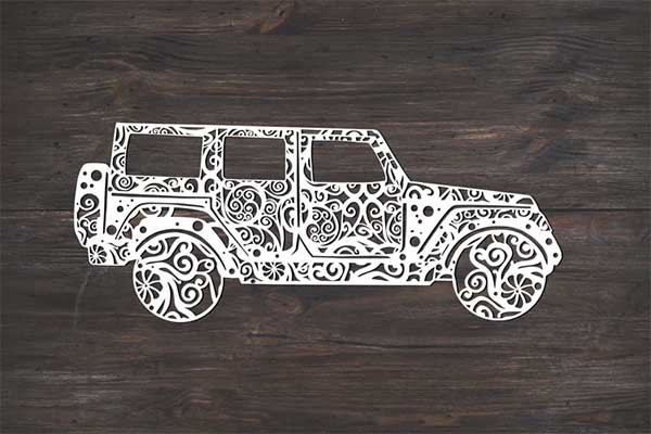 Sample Jeep Mockups