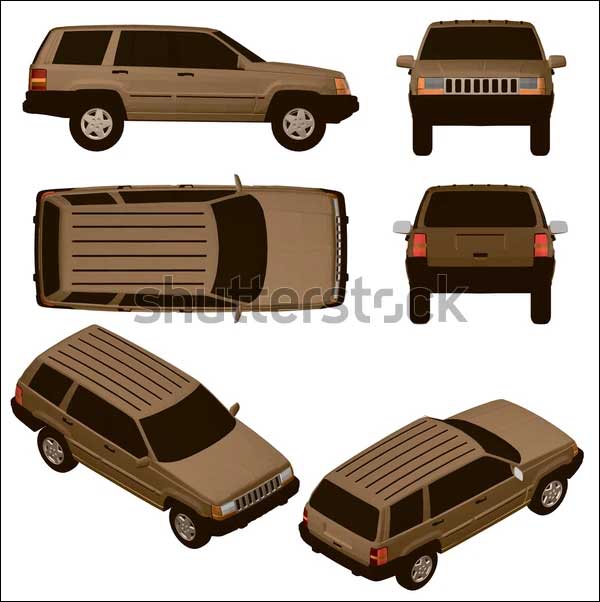 Jeep Mockups Set