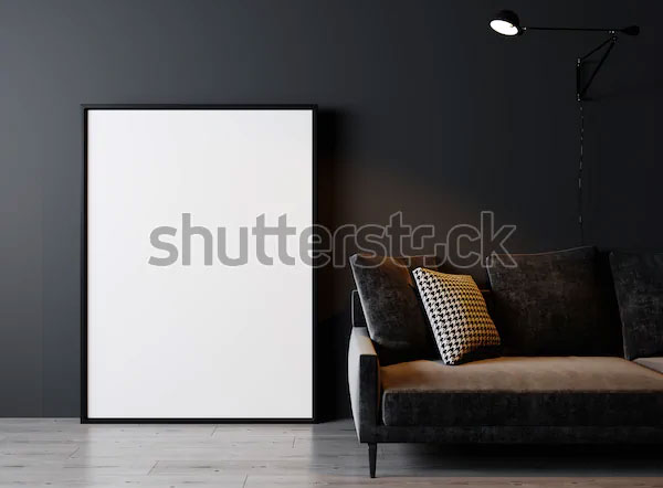 Home Interior Wall Poster Mockups