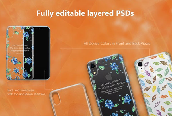 Mockups Bundle of Clear Cases