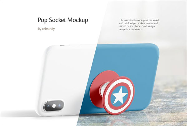 Pop Socket Mockup