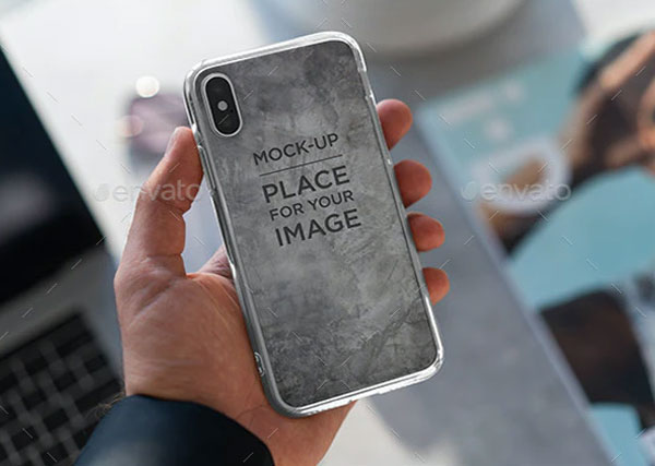 Phone Clear Case Mock-Up