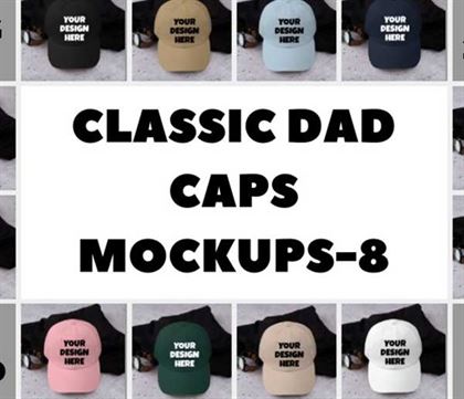Classic Dad Cap Mockups